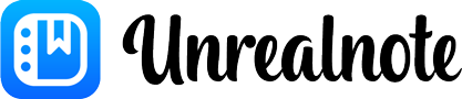 Unrealnote logo